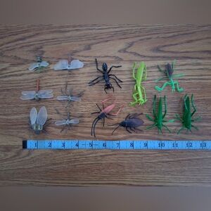 Colorful Insect Toy Set Lot of 13